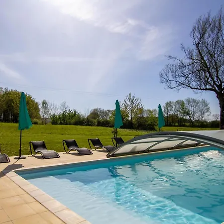 Authentique Avec Piscine, Cheminee Et Etang Prive A - Proche Bergerac - Fr-1-616-205 * Naussannes